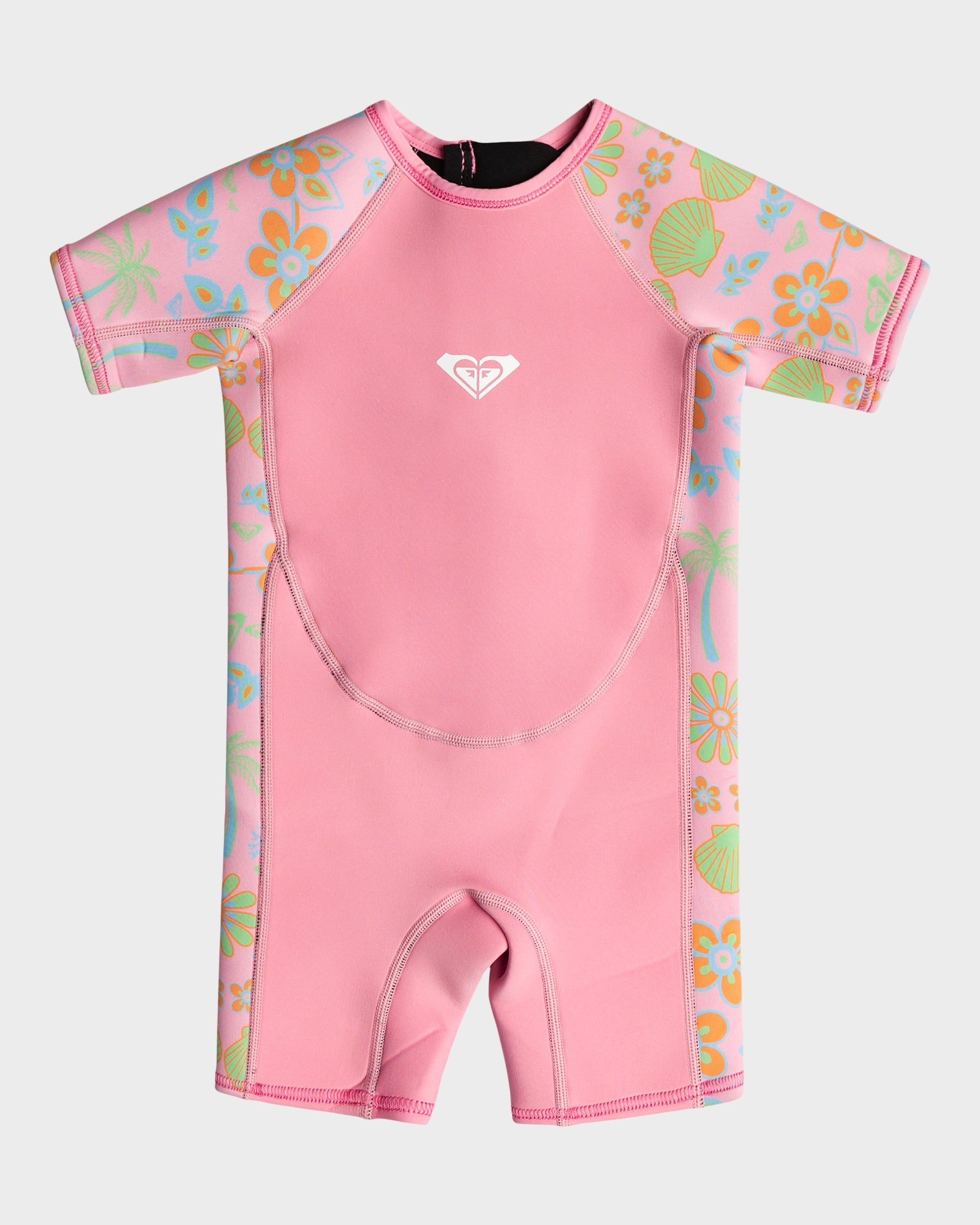 Toddlers 1.5mm Swell Series Back Zip Short Sleeve Springsuit