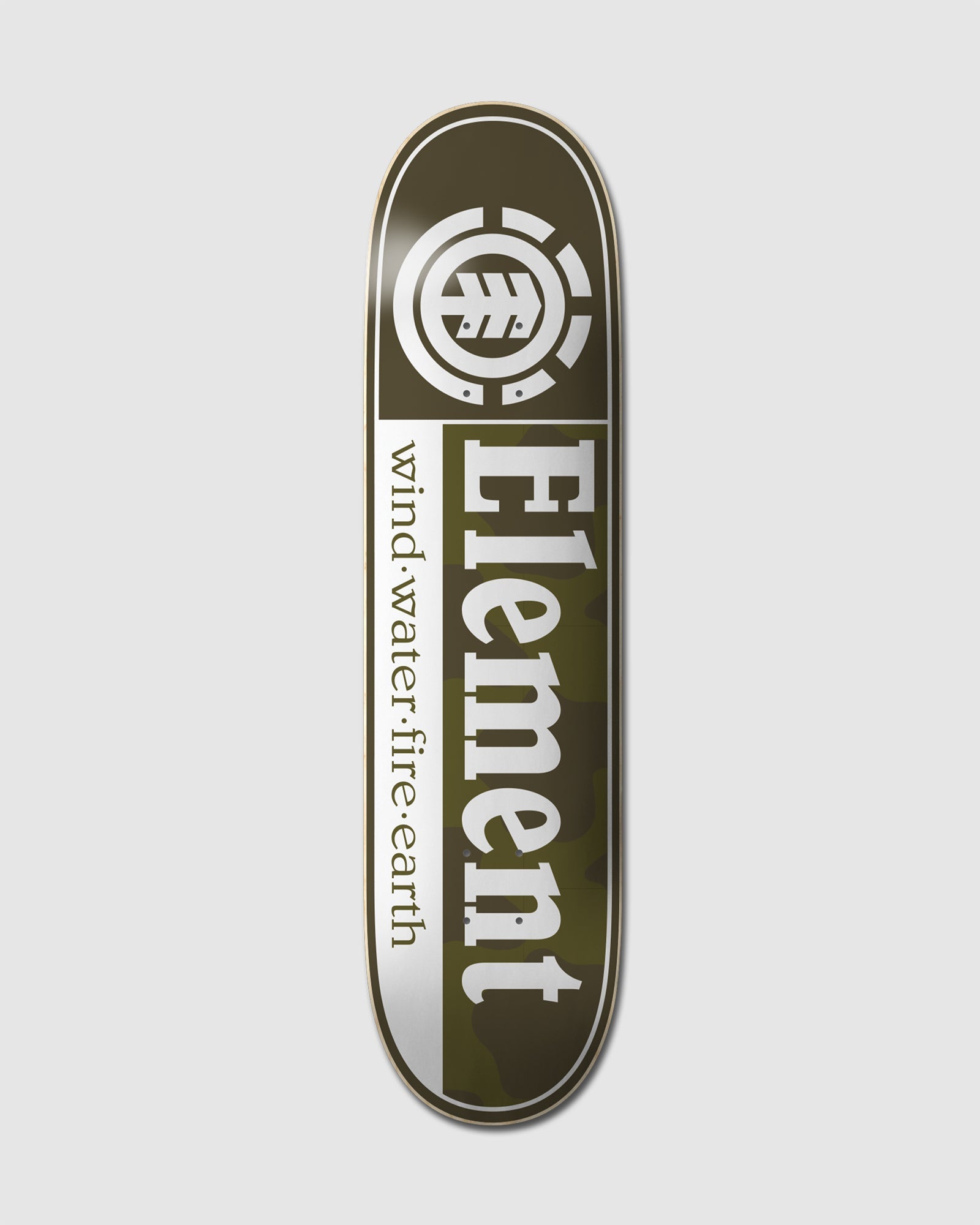 8" Camo Seal Skateboard Deck