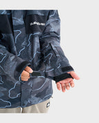 Mens Mission Printed Block Snow Jacket
