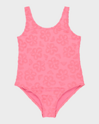 Girls 2-7 Flip Flower One Piece Swimsuit