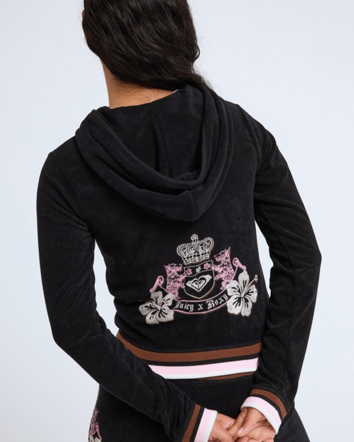 Roxy X Juicy Couture Zip-Up Hoodie