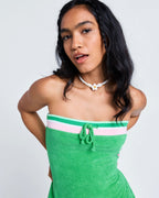 Roxy X Juicy Couture Bandeau Ruffle Dress