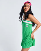 Roxy X Juicy Couture Bandeau Ruffle Dress