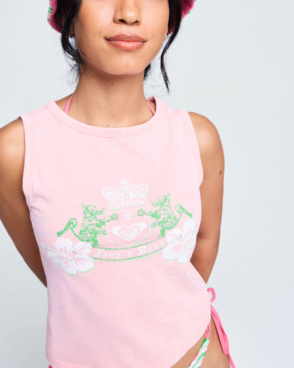 Roxy X Juicy Couture Wide Vest Top