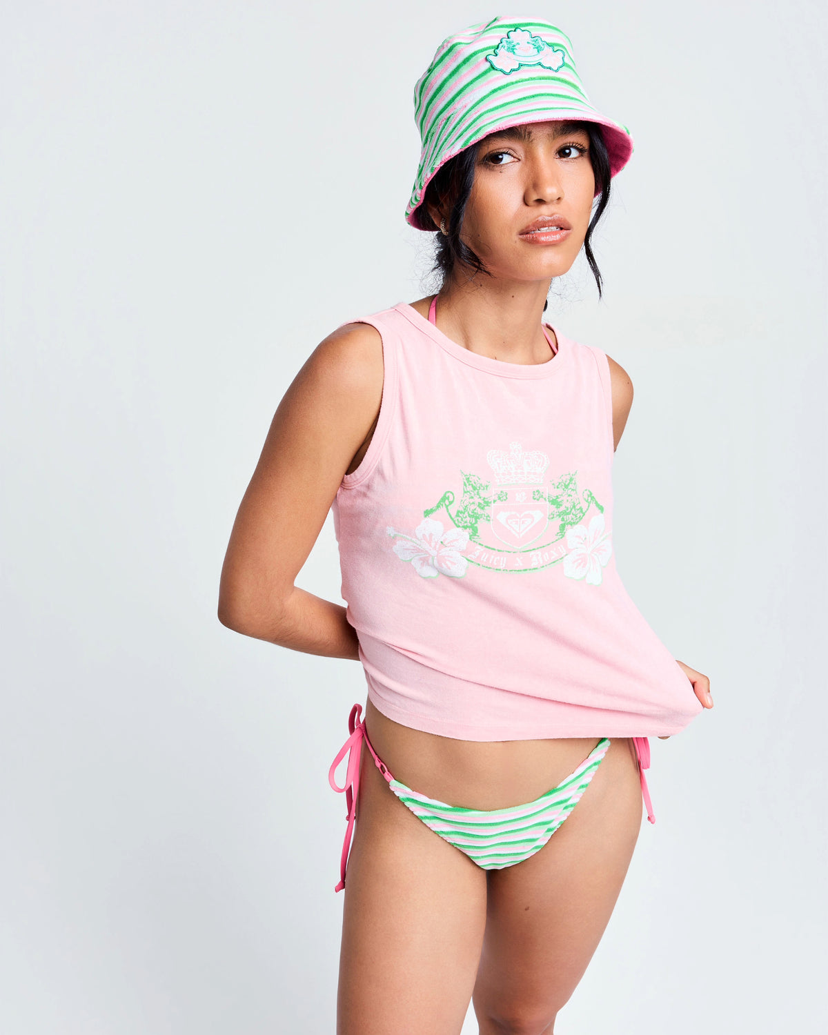 Roxy X Juicy Couture Wide Vest Top