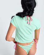 Roxy X Juicy Couture Short Sleeve T-Shirt