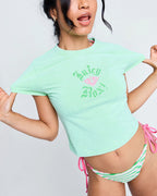 Roxy X Juicy Couture Short Sleeve T-Shirt