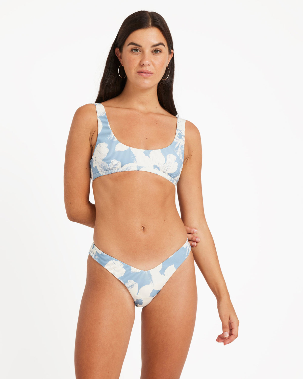 Womens Make Us Shine Tank Bikini Top
