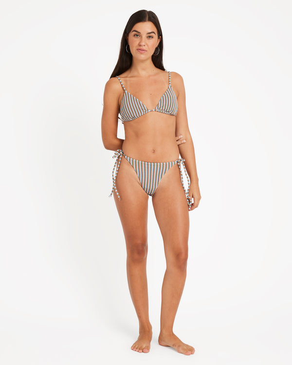 Womens See U Soon Triangle Bikini Top
