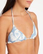 Womens Make Us Shine Triangle Bikini Top
