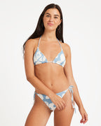 Womens Make Us Shine Triangle Bikini Top