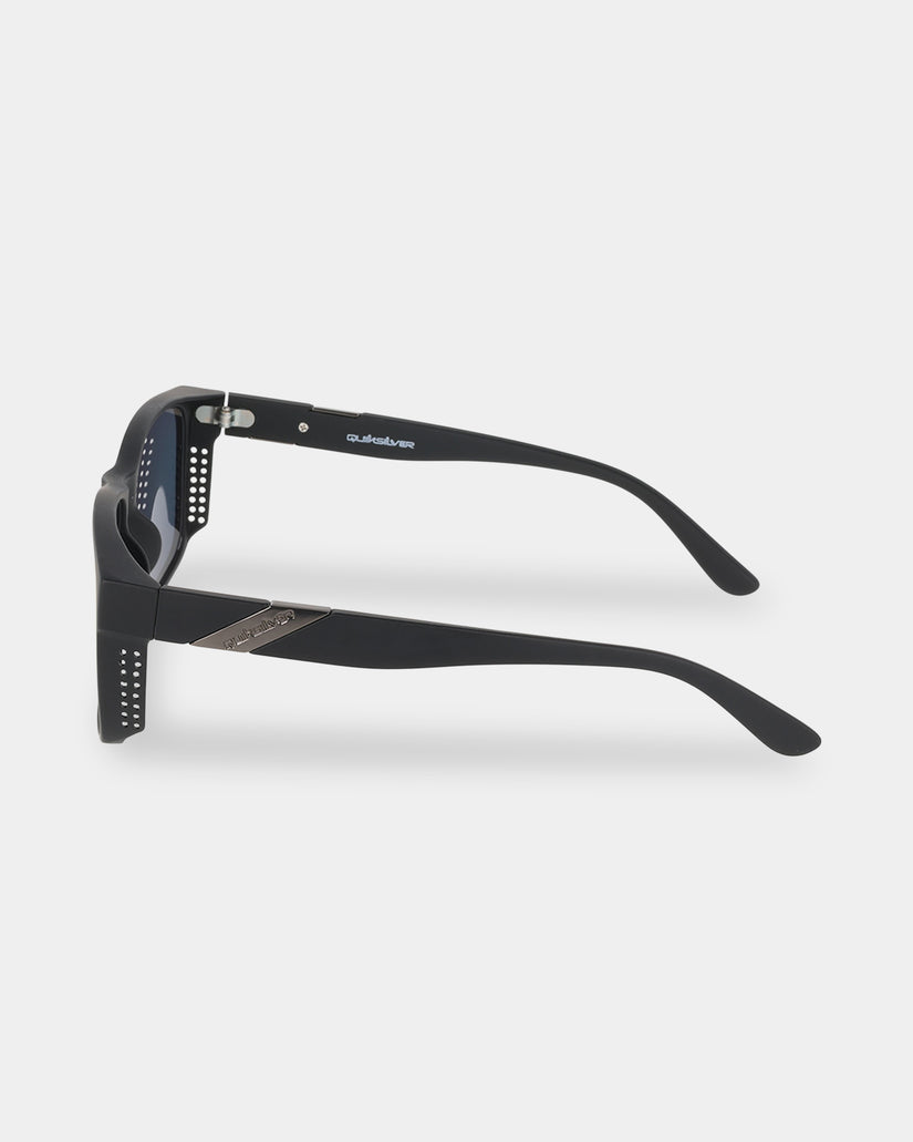 Mens Capsized Rubberized Sunglasses