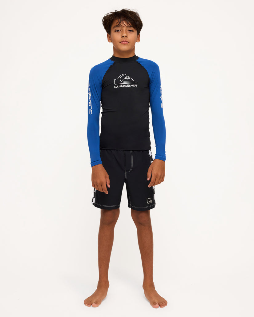 Boys 8-16 On Tour Long Sleeve Rash Vest