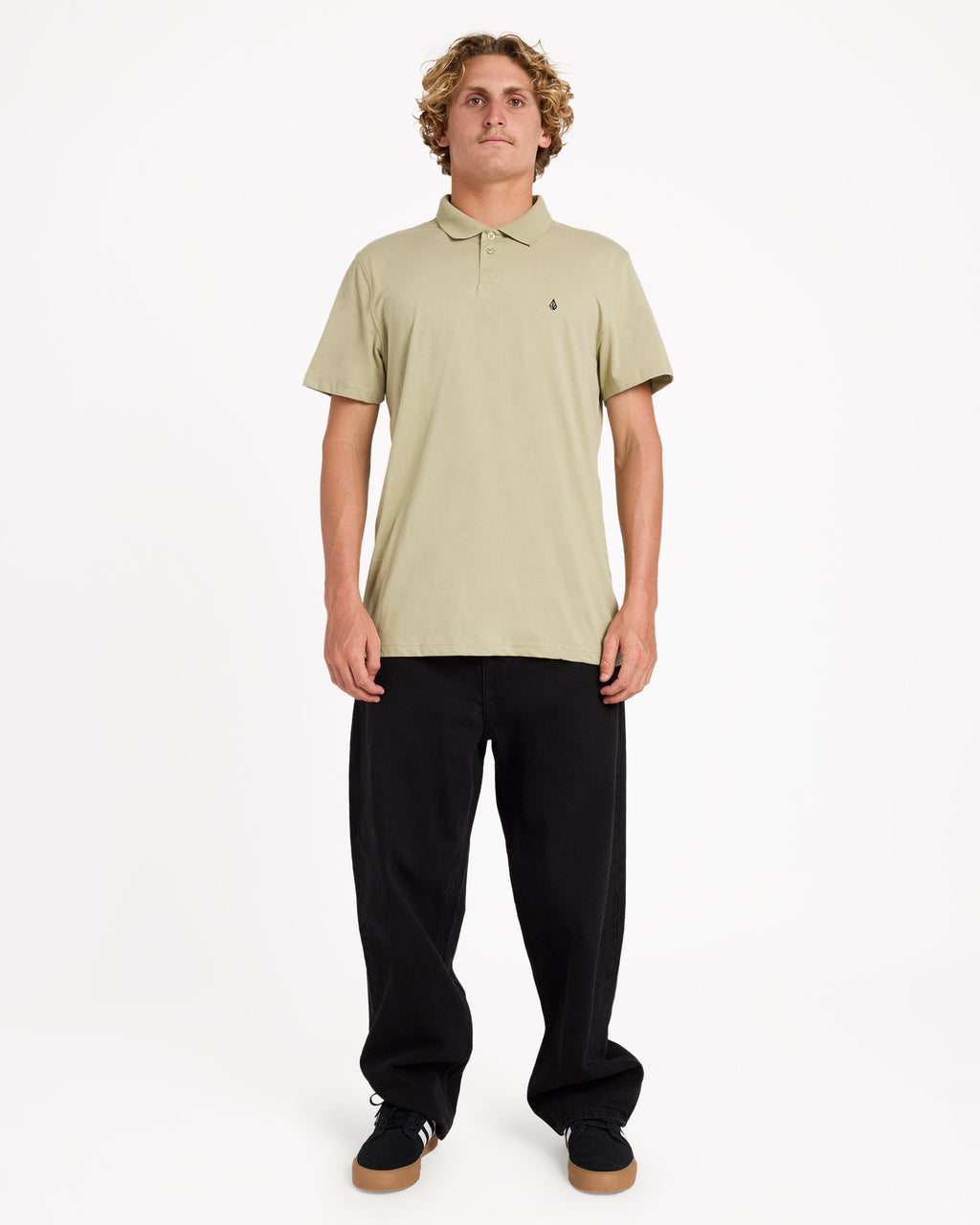 Mens Middler Polo Short Sleeve Shirt