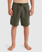 Boys 8-16 All Day Overdye Layback 16" Boardshorts