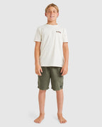 Boys 8-16 All Day Overdye Layback 16" Boardshorts