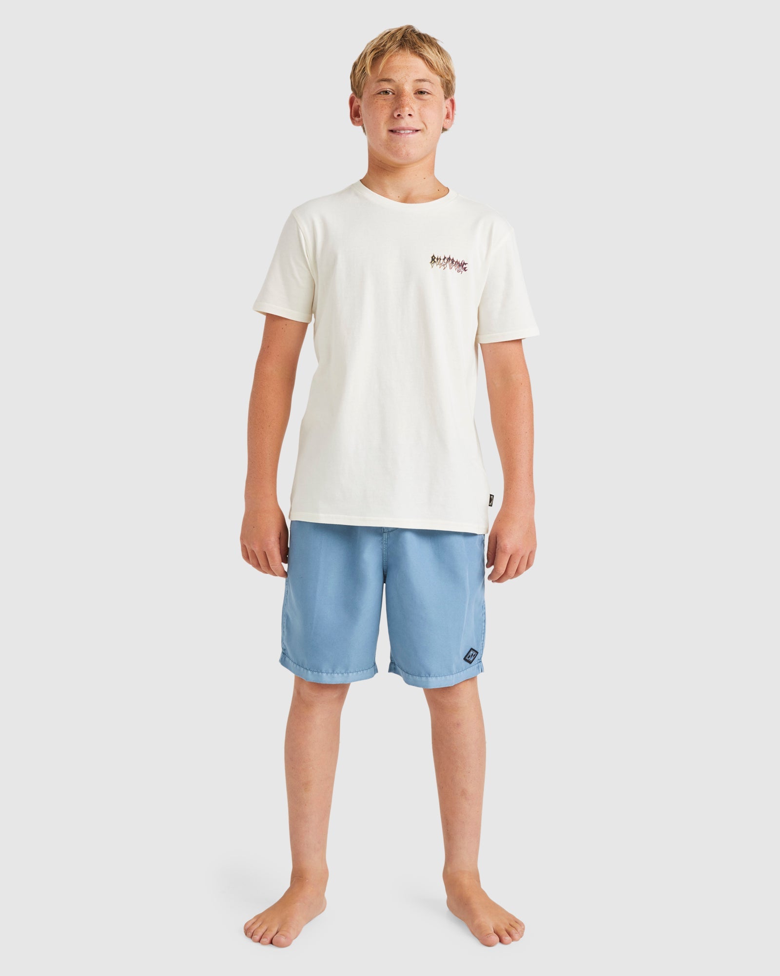 Boys 8-16 All Day Overdye Layback 16" Boardshorts