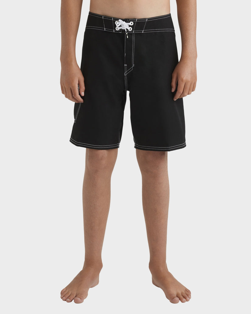 Boys 8-16 Script Og 18" Boardshorts