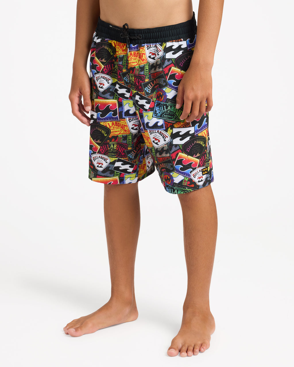 Boys 8-16 Sticker Pack Layback 18" Boardshorts