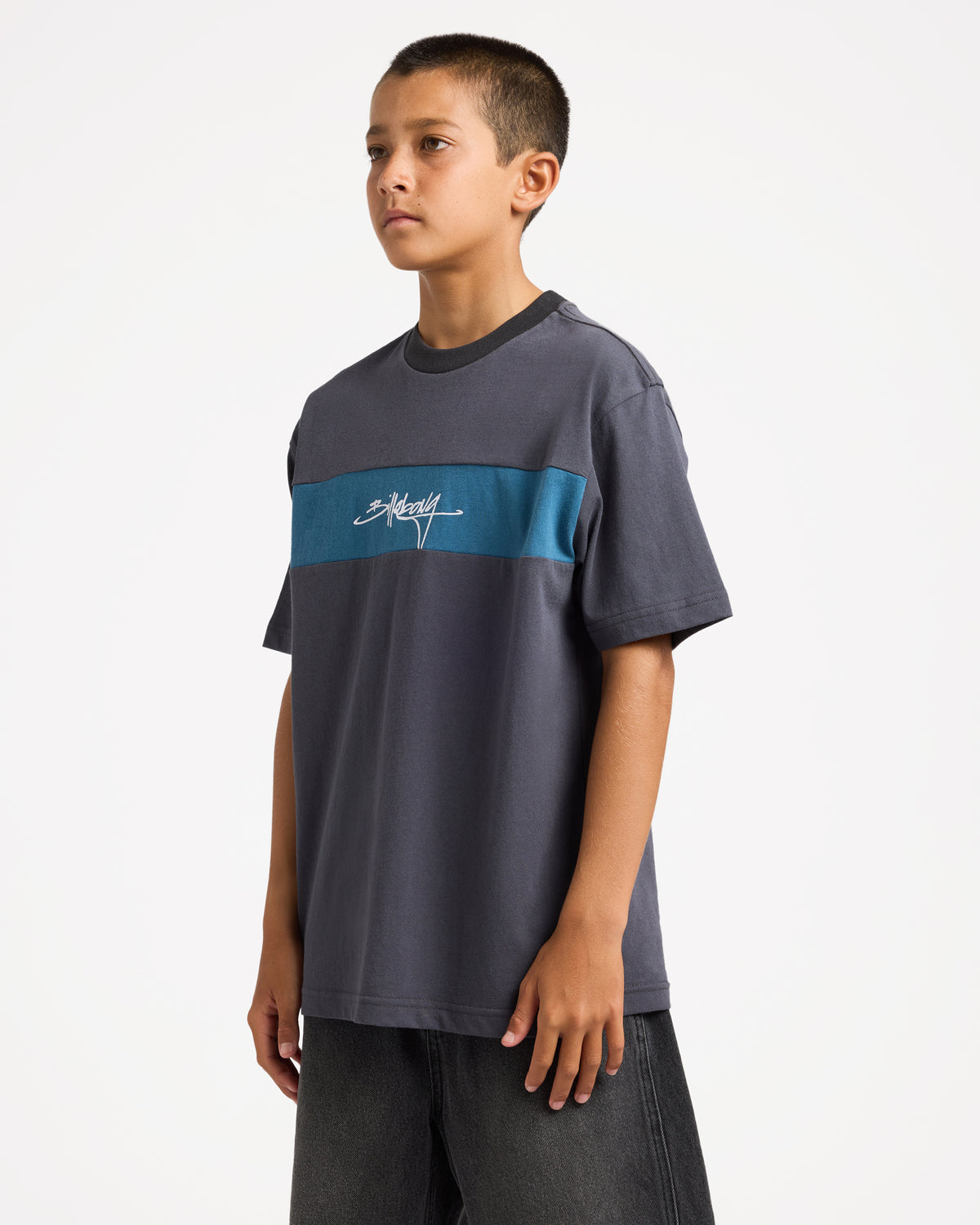 Boys 8-16 Panel T-Shirt