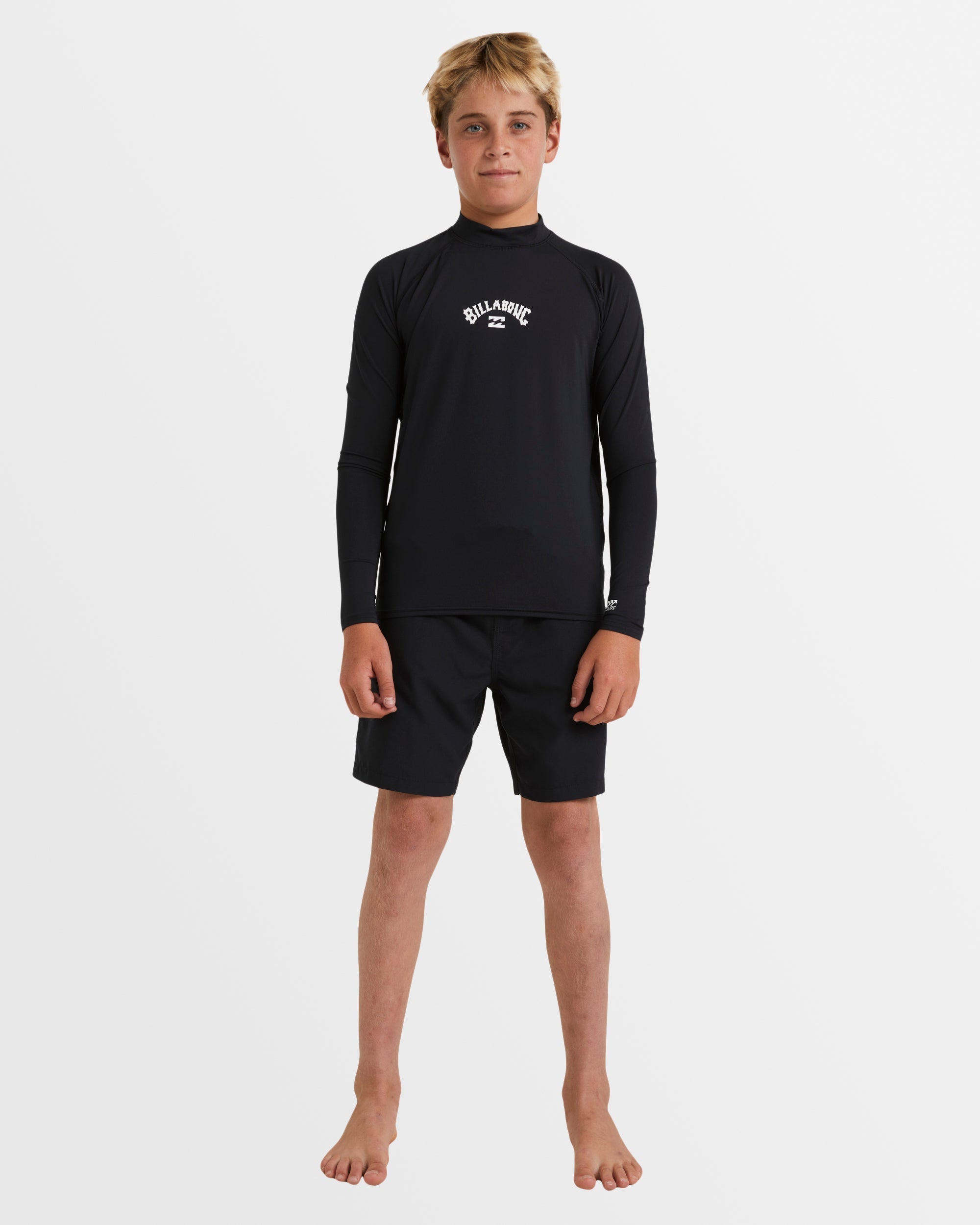 Boys 8-16 All Day Arch Long Sleeve Rash Vest