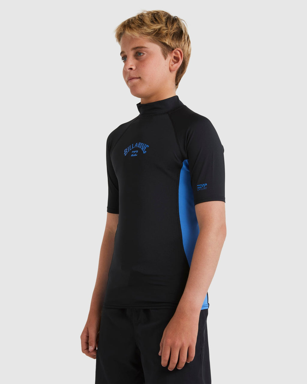 Boys 8-16 Arch Short Sleeve Rash Vest