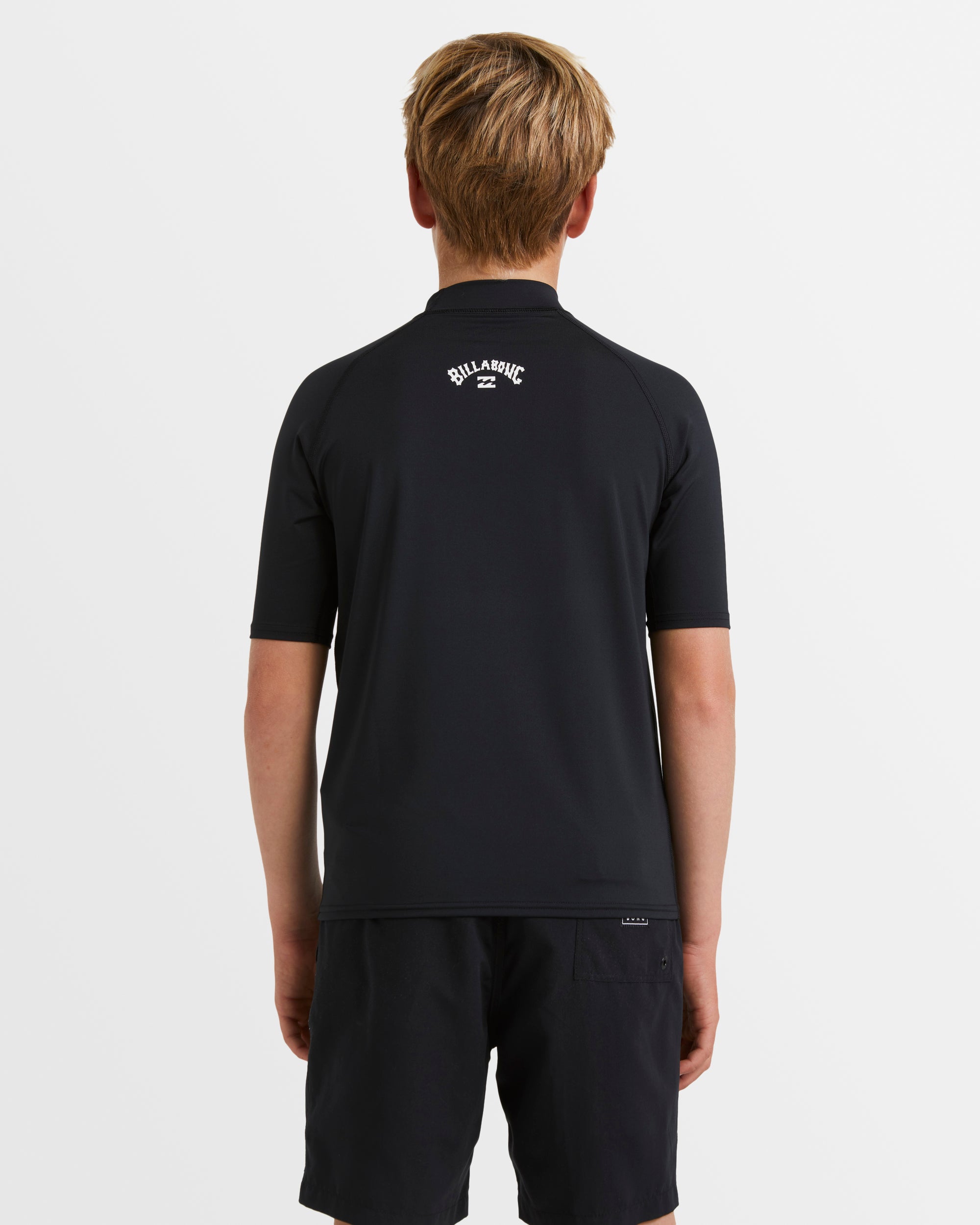 Boys 8-16 All Day Arch Short Sleeve Rash Vest