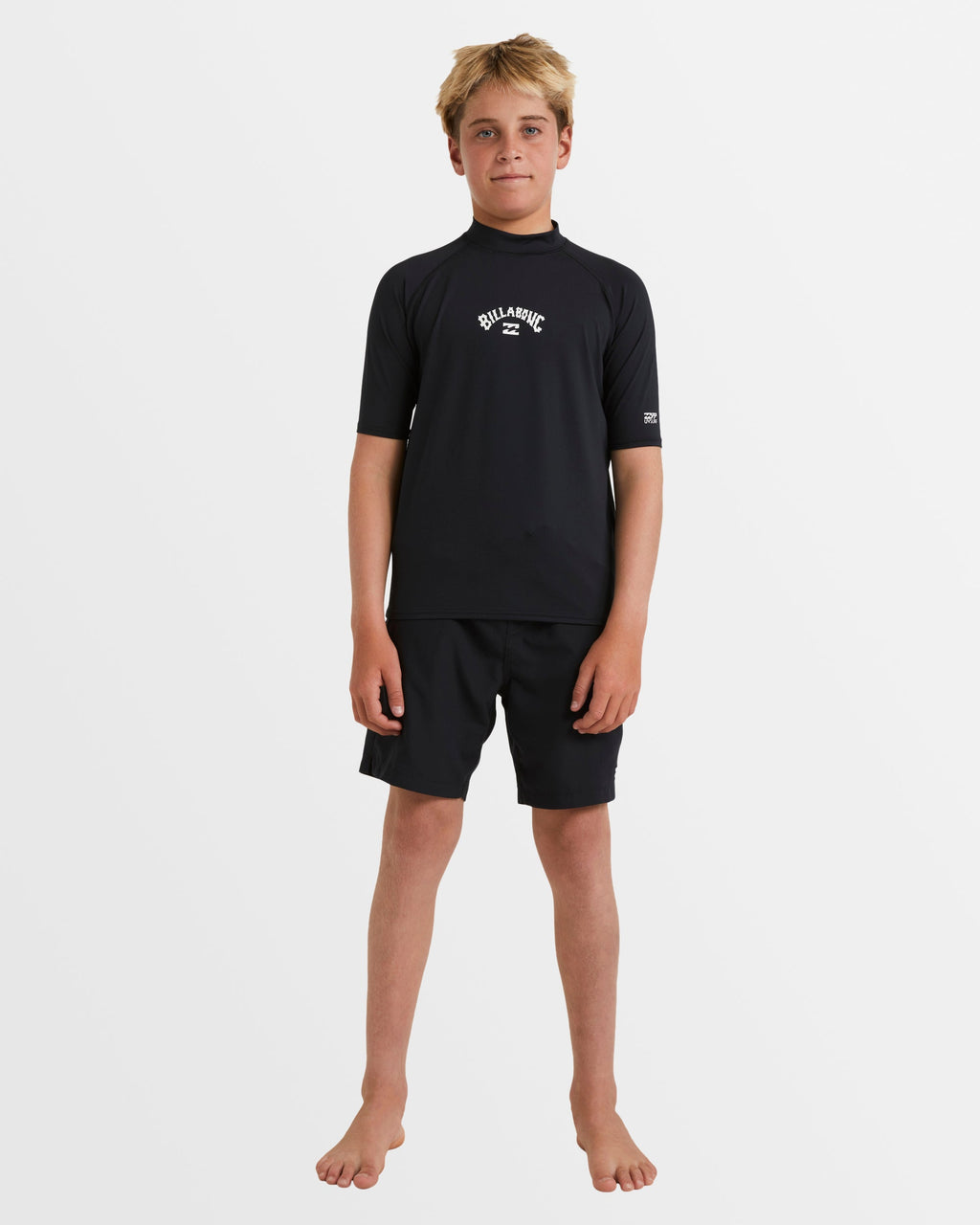Boys 8-16 All Day Arch Short Sleeve Rash Vest