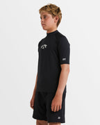Boys 8-16 All Day Arch Short Sleeve Rash Vest