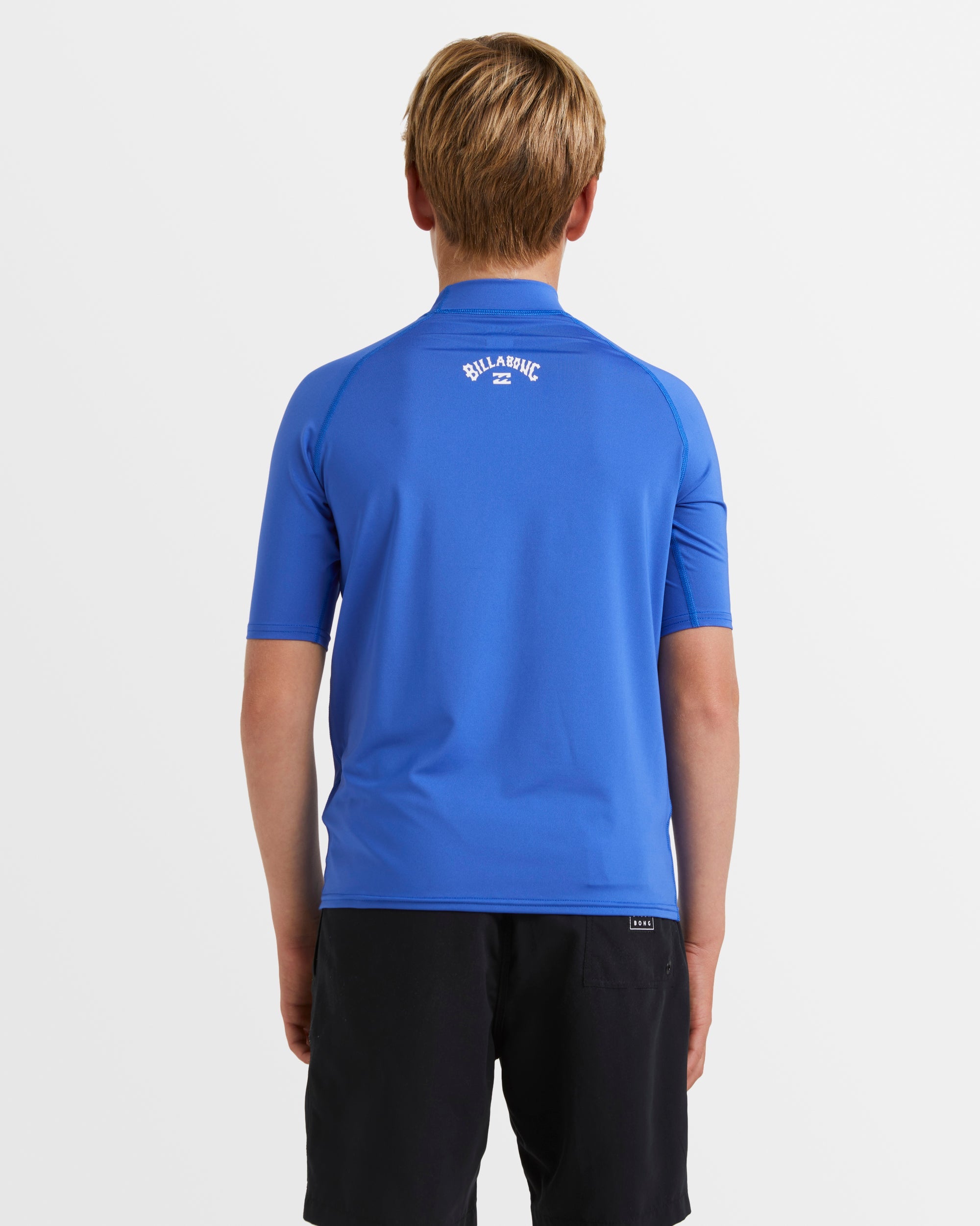 Boys 8-16 All Day Arch Short Sleeve Rash Vest