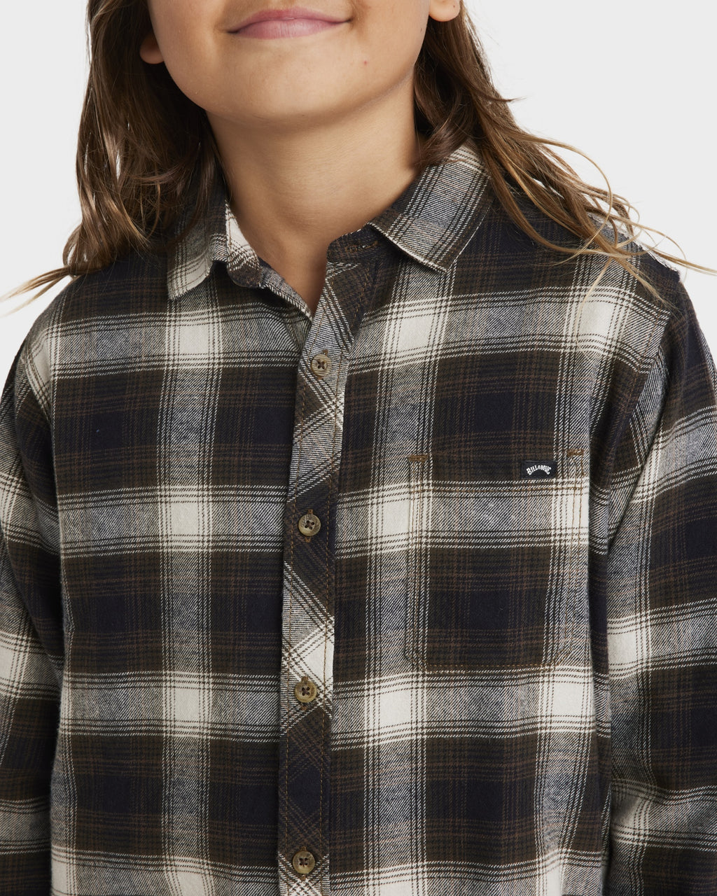 Boys 8-16 Coastline Flannel Long Sleeve Shirt