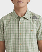 Boys 8-16 Mogul Checkerd Short Sleeve Shirt