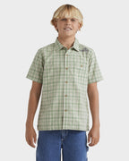 Boys 8-16 Mogul Checkerd Short Sleeve Shirt