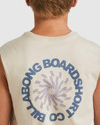 Boys 8-16 Crayon Wave Tank Top
