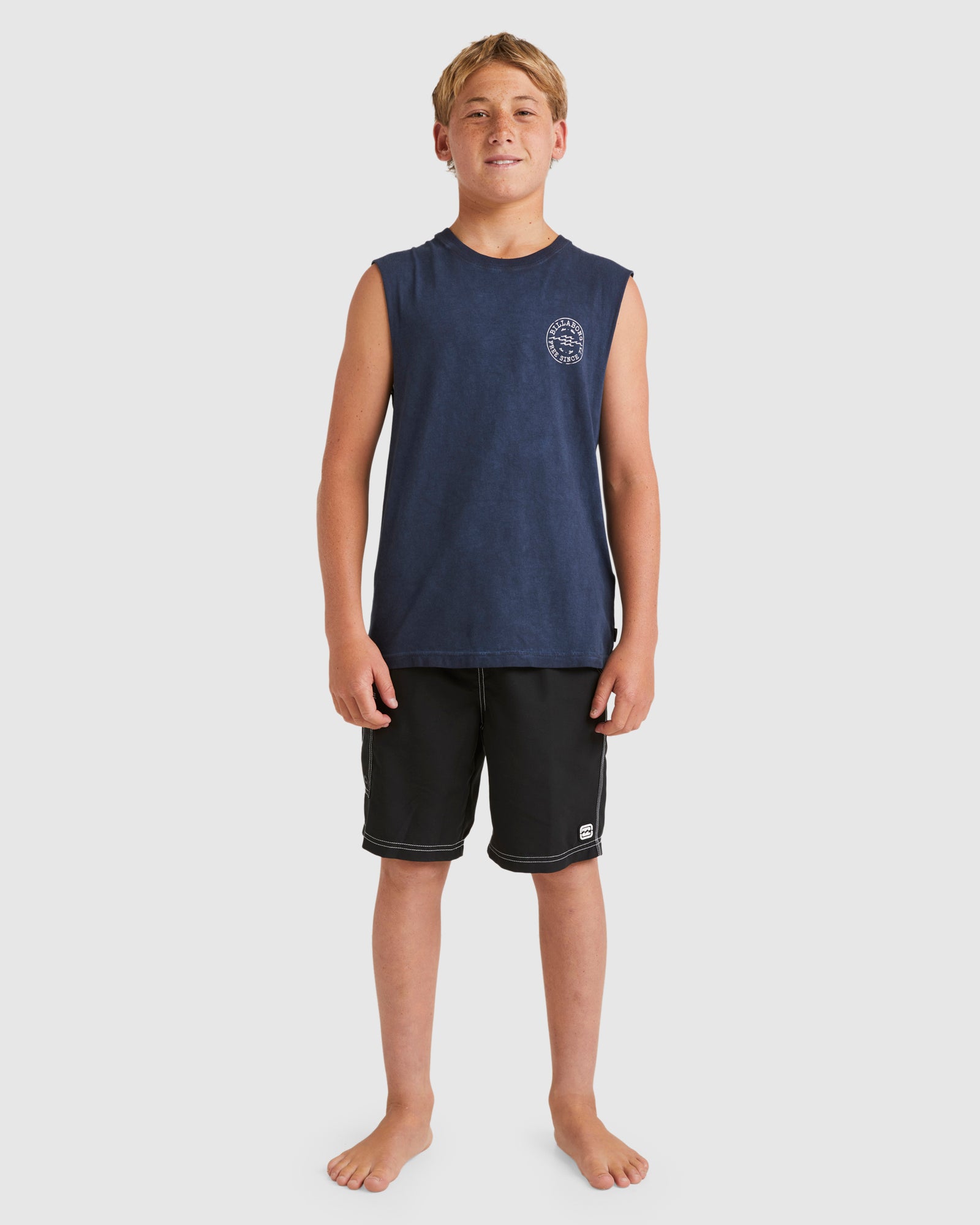 Boys 8-16 Big Wave Daz Muscle Shirt