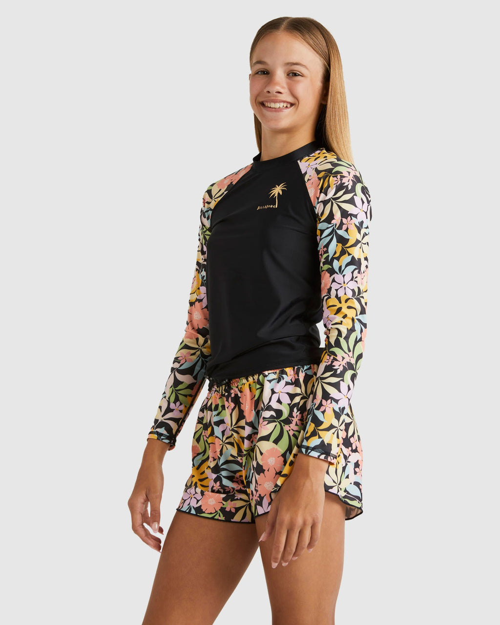 Girls 6-14 Sweet Talkin Swim Boardshort