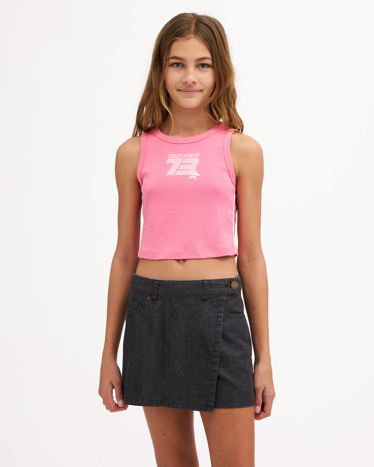 Girls 8-16 Love Star Skort