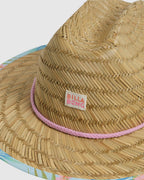 Girls 8-16 Beach Dayz Straw Hat