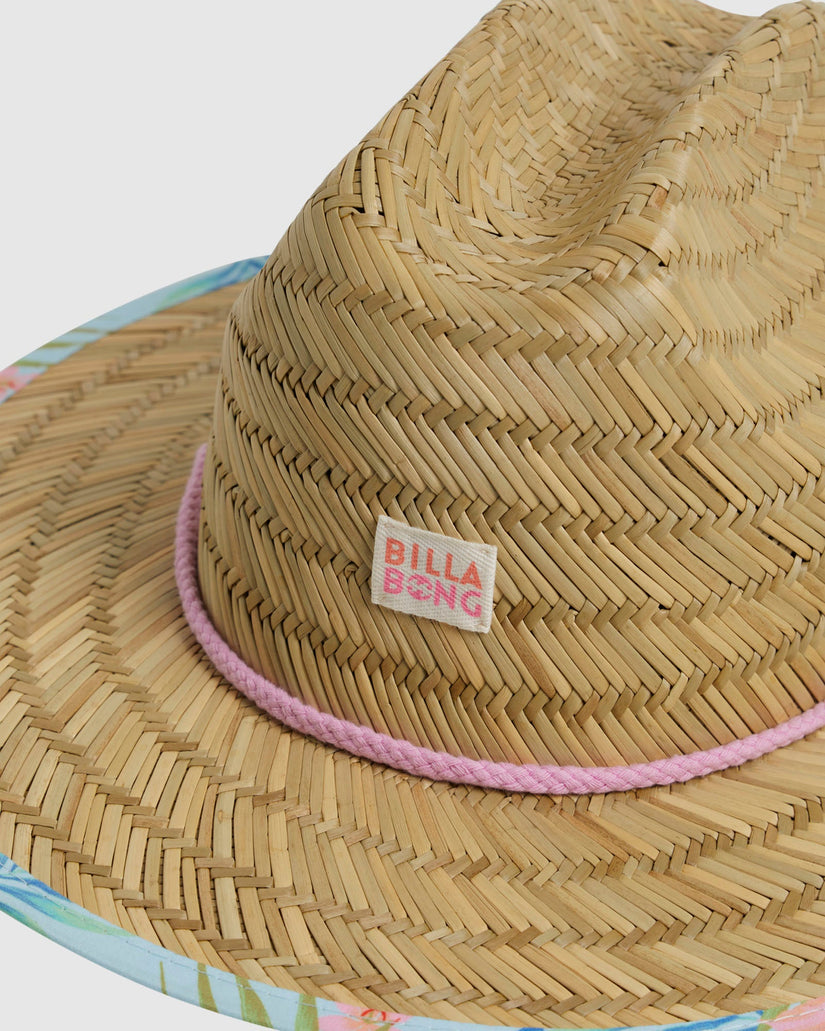 Girls 8-16 Beach Dayz Straw Hat