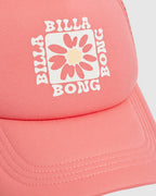 Girls 6-14 Daisy Craze Trucker Hat