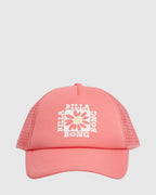 Girls 6-14 Daisy Craze Trucker Hat