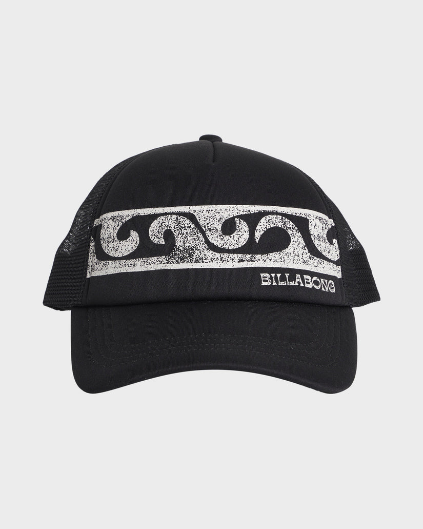 Girls Wave Fade Trucker Cap