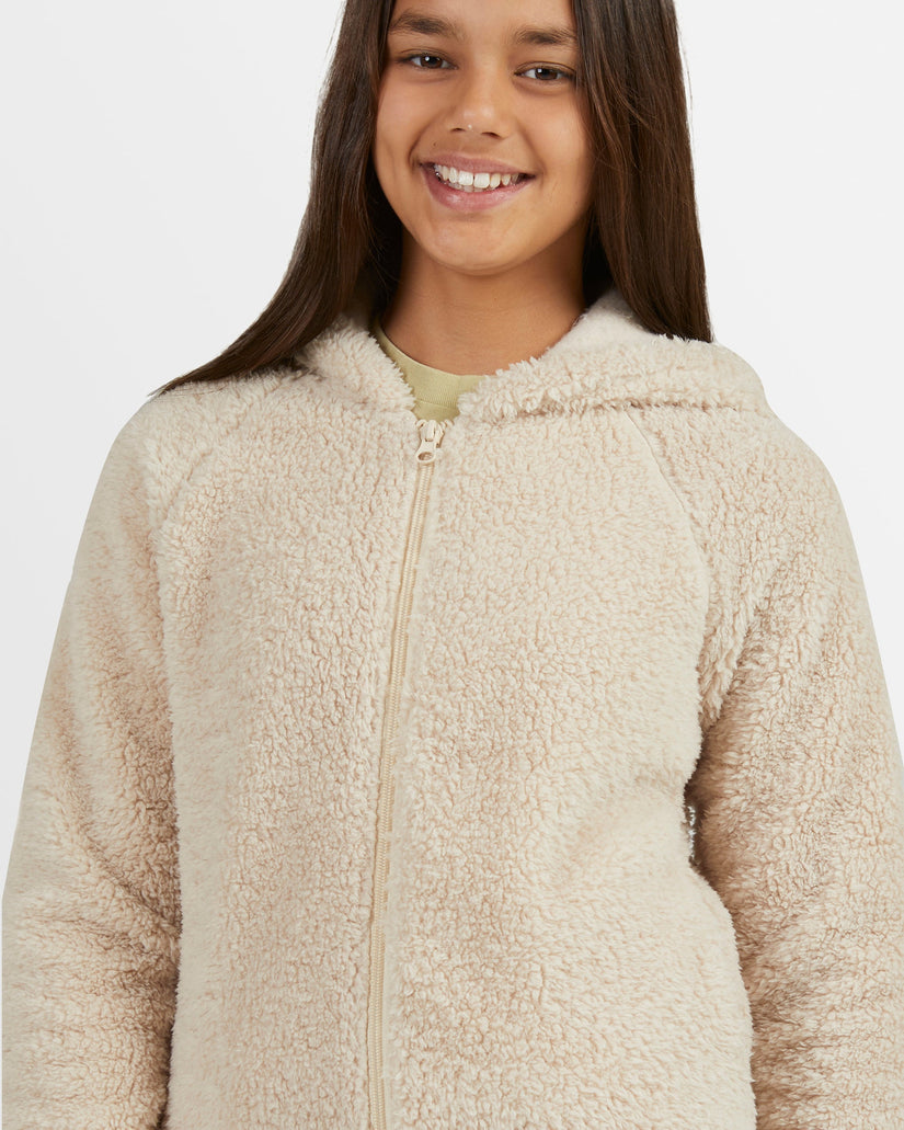 Girls 6-14 Keep Cozy Zip Up Jumper