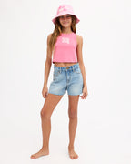 Girls 8-16 Billa Star Cropped Tank Top