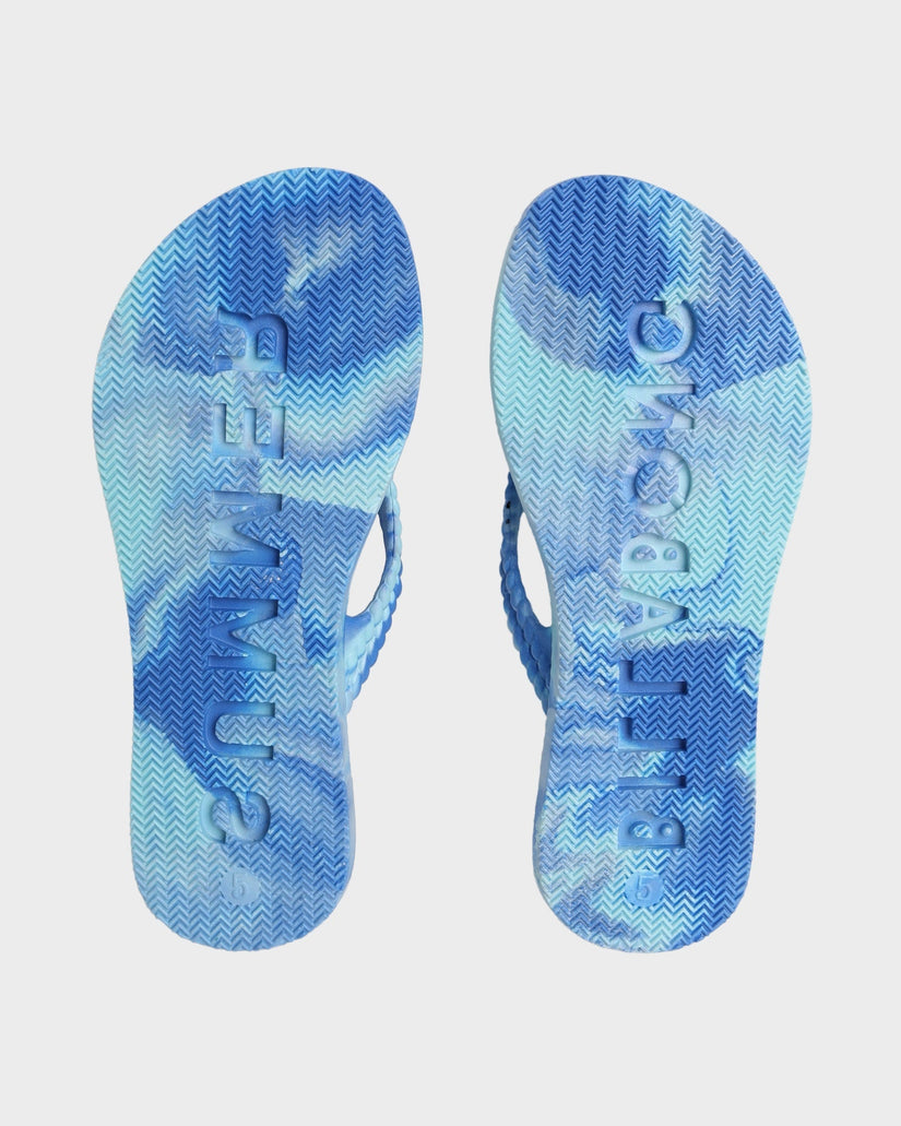 Girls 8-16 Kicks Marble Thongs