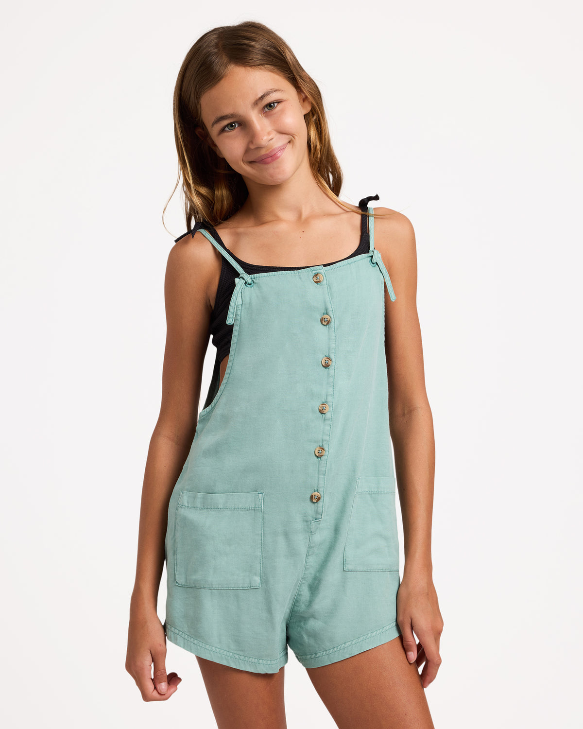 Girls 8-16 Wave Watch Playsuit