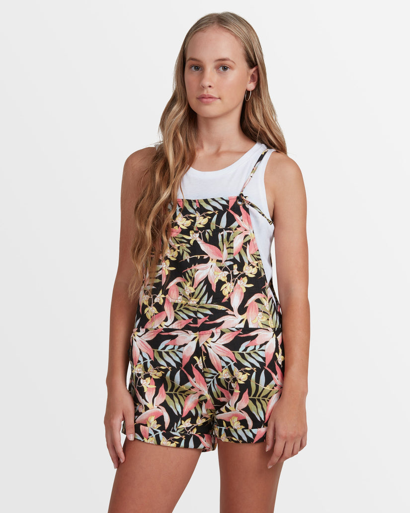 Girls 6-14 Love Palms Montana Playsuit