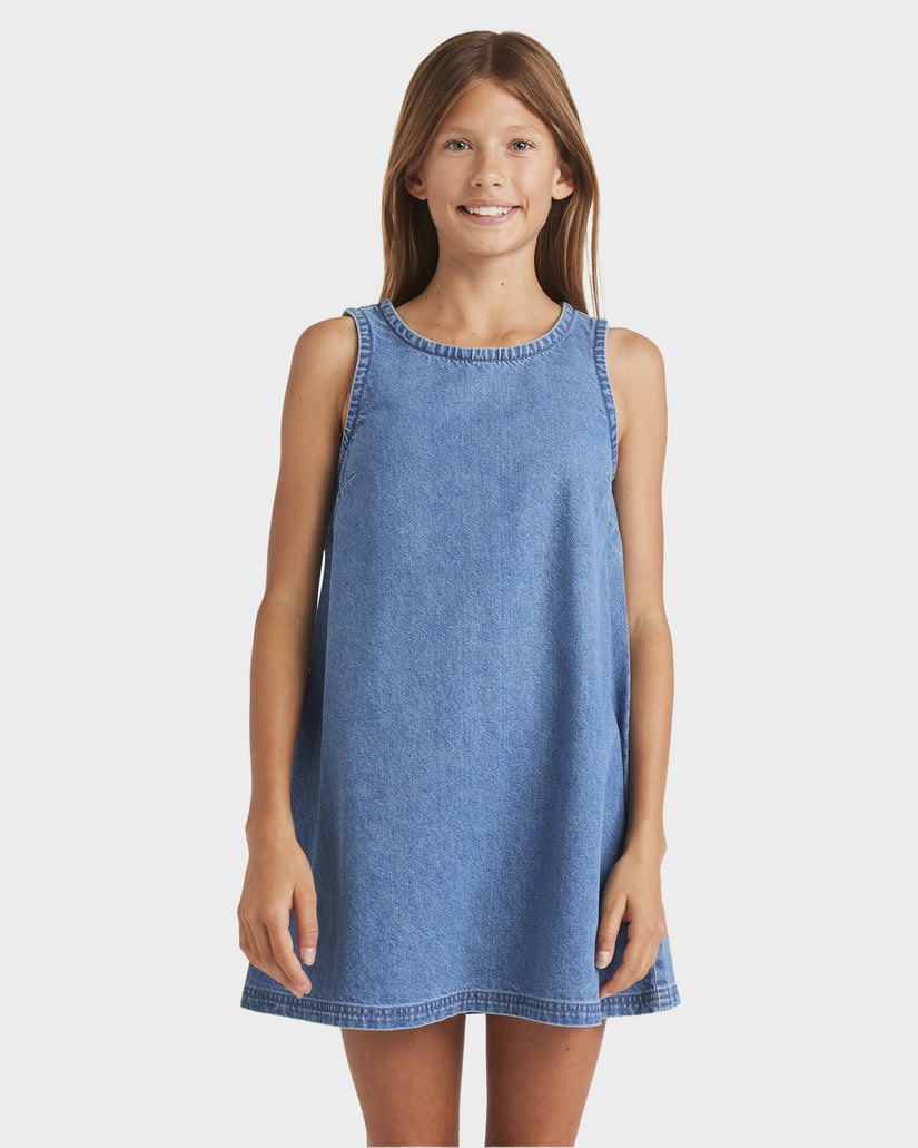 Girls 6-14 Skies Shift Mini Dress