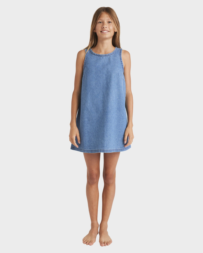 Girls 6-14 Skies Shift Mini Dress