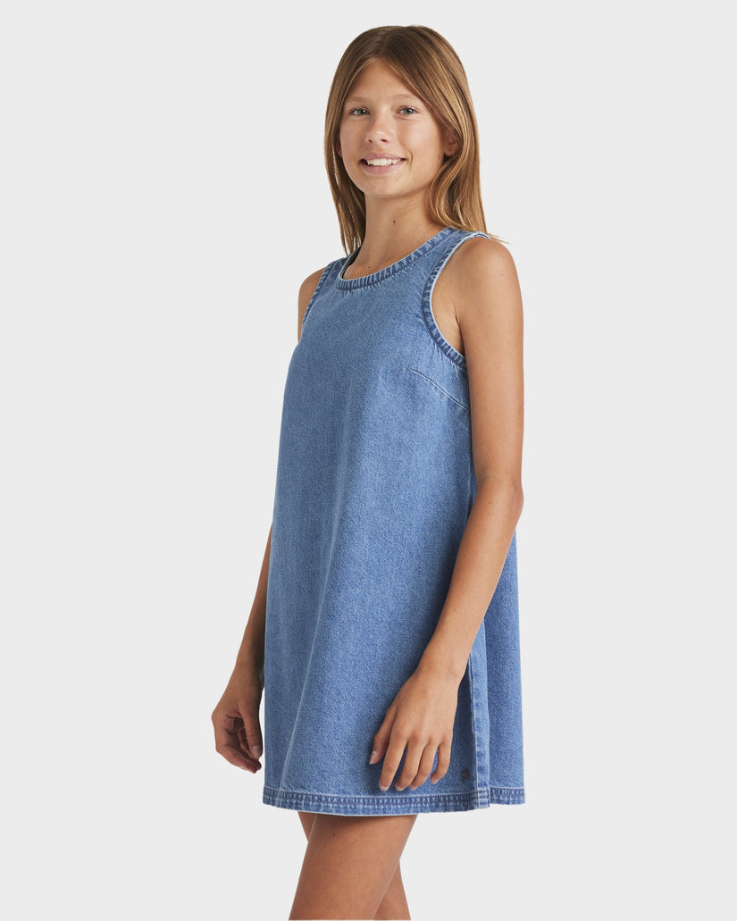 Girls 6-14 Skies Shift Mini Dress